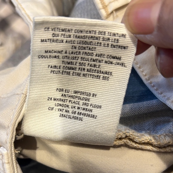 Pilcro Patchwork Mini Skirt in Tan and Cream - Picture 15 of 15